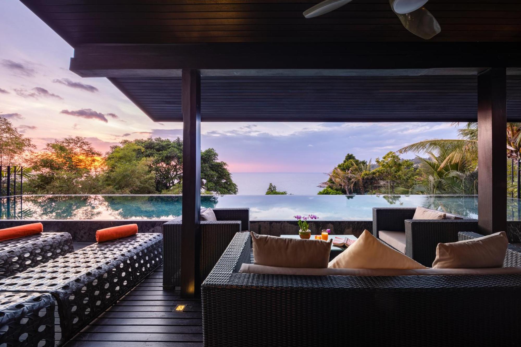 Villa Yang, Private Oceanfront Villa, Kamala Beach Extérieur photo
